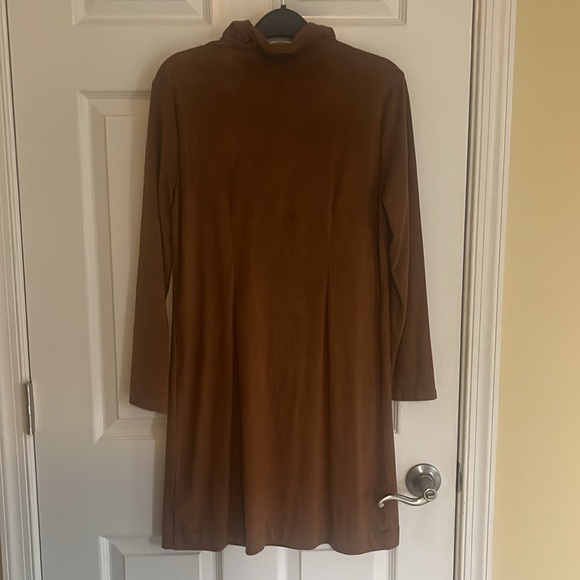Tyler Boe faux suede dress - Picture 2 of 3